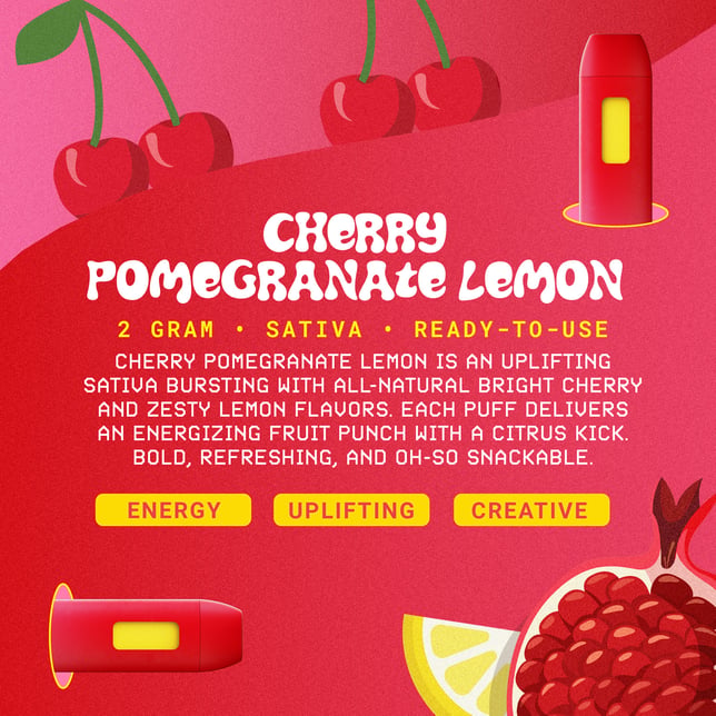 Cherry Pomegrante Lemon [2 Gram] - Image 3