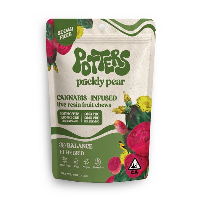 1:1 Prickly Pear [10pk] (100mg CBD/100mg THC) - Image 2