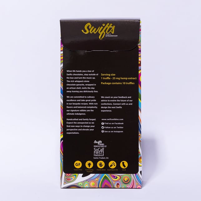 Dark Chocolate - Indica [10pk] (100mg) - Image 4