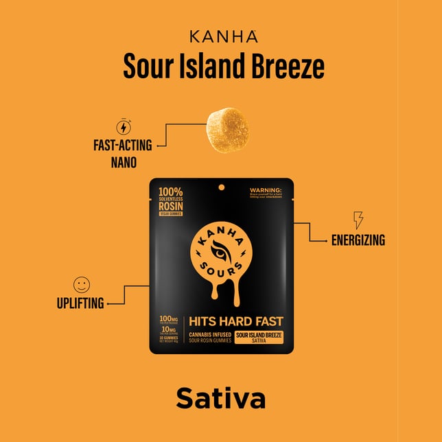 Sour Island Breeze [10pk] (100mg) - Image 2