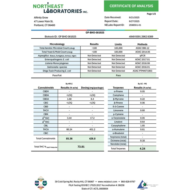 Affinity Grow  Gary P (H) BHO Badder  C0090000631 *NP - Image 3