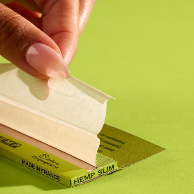 Organic Hemp Rolling Papers - King Slim (108mm) - Image 6 Organic Hemp Rolling Papers - King Slim (108mm) - Image 6