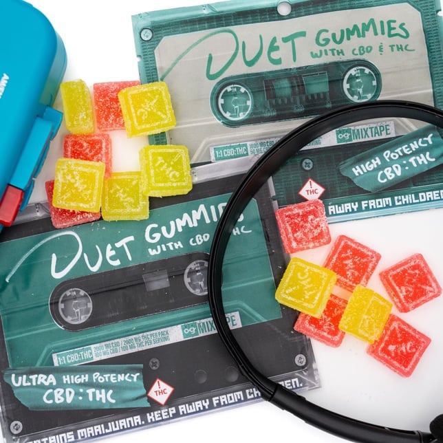 og Mixtape - Duet Gummies with CBD & THC (1:1 - 2000mg) - Image 4 og Mixtape - Duet Gummies with CBD & THC (1:1 - 2000mg) - Image 4
