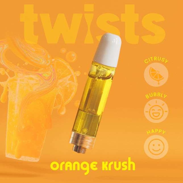 Orange Krush - Cartridge - 1000mg - Image 2