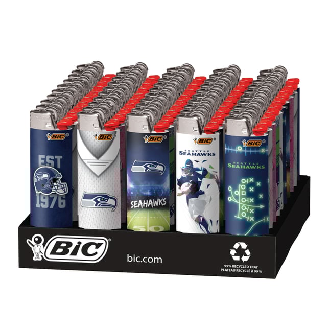 Seattle Seahawks Licensed Lighter - Image 1 Seattle Seahawks Licensed Lighter - Image 1