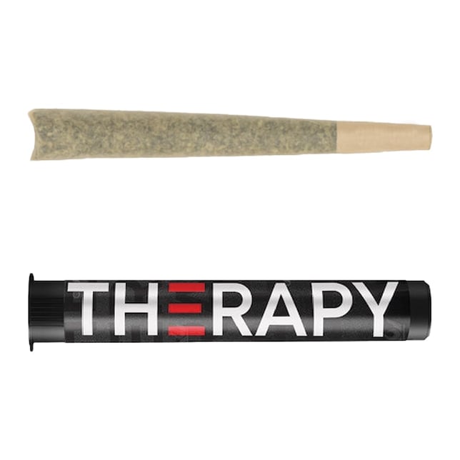 Therapy - Jet Fuel X GMO Pre-Roll (1g) - Image 1 Therapy - Jet Fuel X GMO Pre-Roll (1g) - Image 1