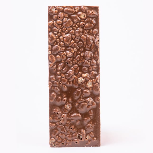 Milk Chocolate Crunch Bar (100mg) - Image 3 Milk Chocolate Crunch Bar (100mg) - Image 3