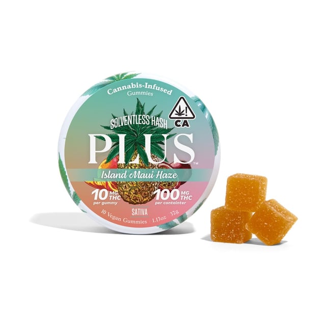 Island Maui Haze Sativa Solventless [10pk] (100mg THC) - Image 2