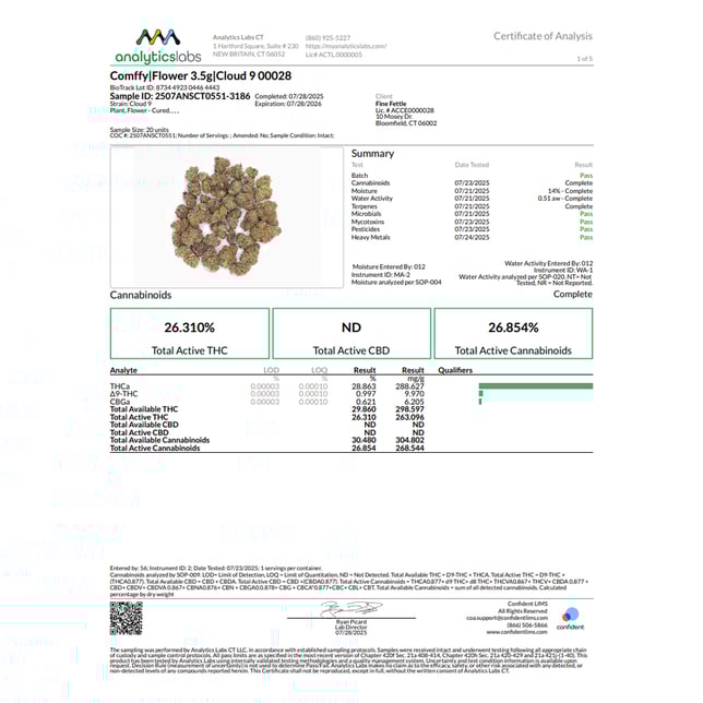 Comffy - Cloud 9 (H) Flower  C0140000028 - Image 3