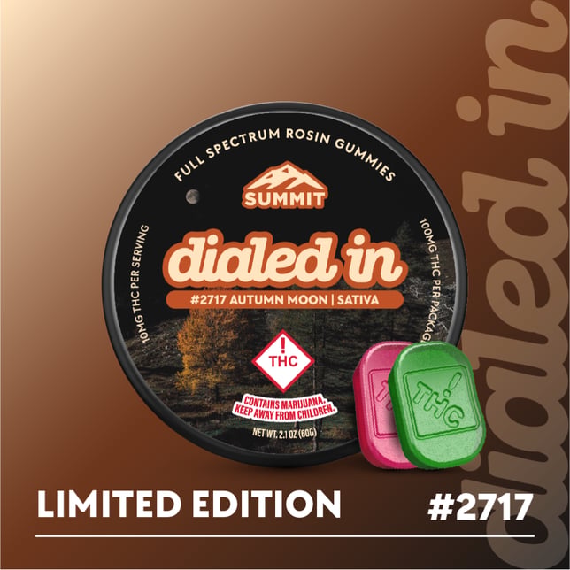 100mg - Autumn Moon #2717 - Rosin Gummies (10pk) - Image 1
