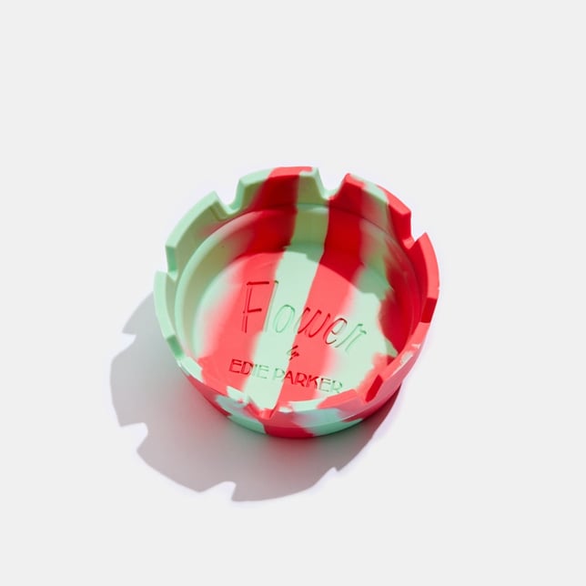 Diner Ashtray Happiest Hour Red - Image 1 Diner Ashtray Happiest Hour Red - Image 1