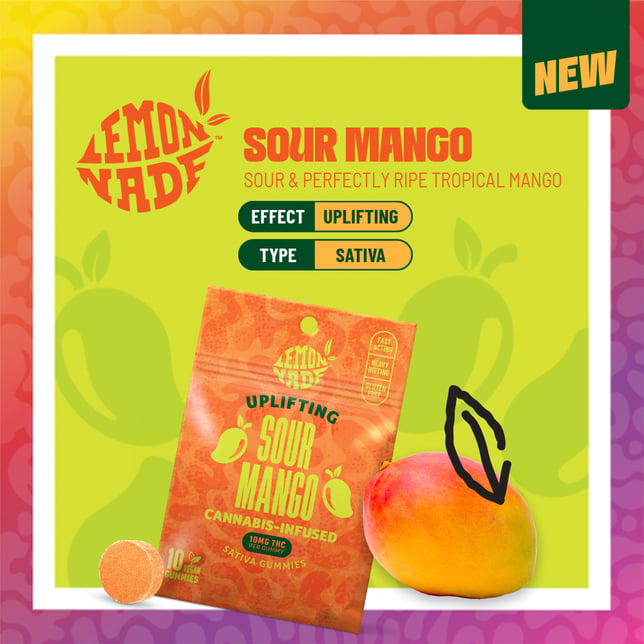 Sour Mango [10pk] (100mg) - Image 2