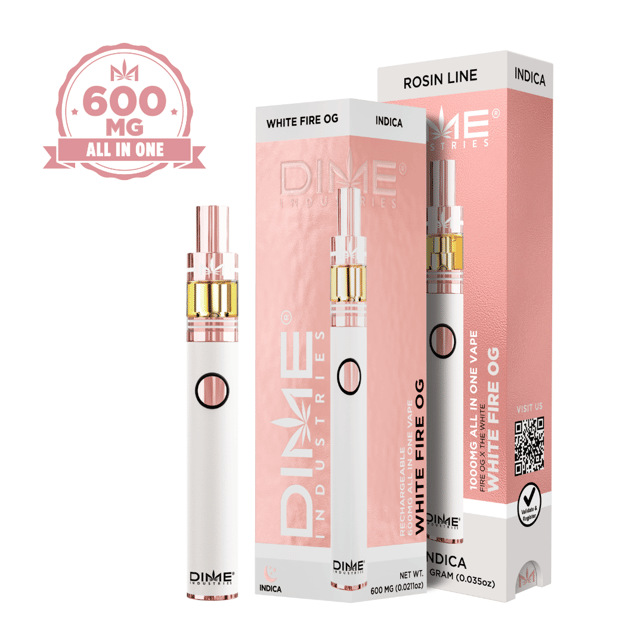 White Fire OG [600mg] All In One Device - Image 1