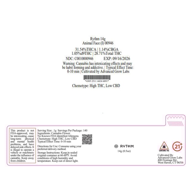 Rythm - Animal Face (I) Flower C0010000946 - Image 3 Rythm - Animal Face (I) Flower C0010000946 - Image 3