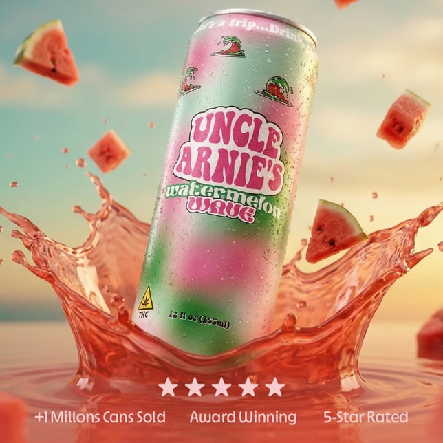Watermelon Wave [12oz] (100mg) - Image 2