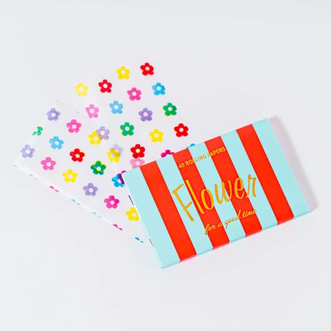 Flower Rolling Papers in Rainbow - Image 1 Flower Rolling Papers in Rainbow - Image 1