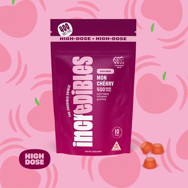 Mon Cherry High Dose [10pk] (400mg) - Image 1