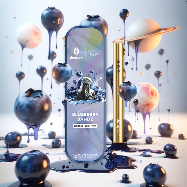 dompen™ X EVOL by Future: Blueberry Bandz (Hybrid) - 1G - Image 1