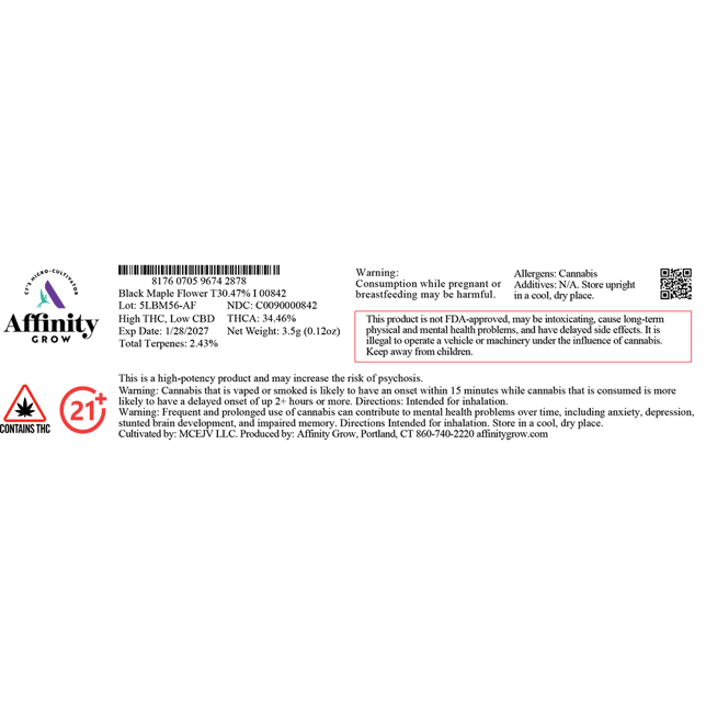 Affinity Grow - Black Maple (I) Flower  C0090000842 - Image 2