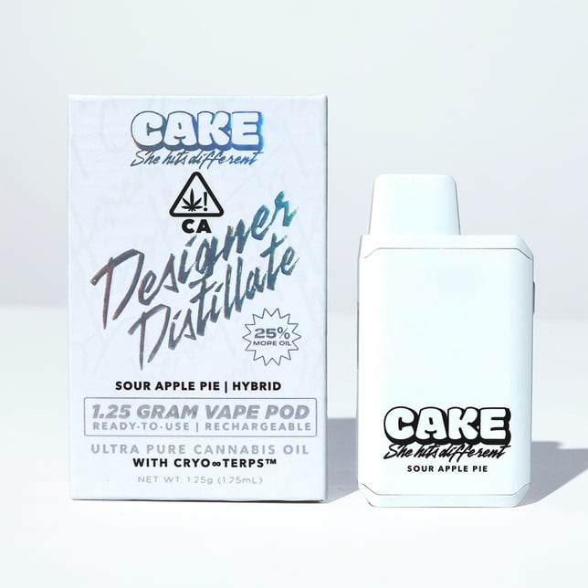 PROMO - CAKE - Sour Apple Pie [1250mg] - Image 2