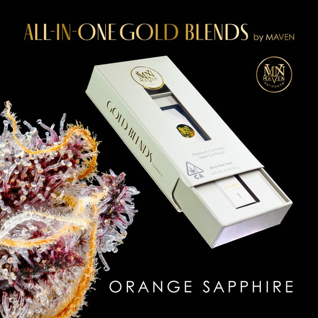 Orange Sapphire All-In-One Gold Blend [1000mg] - Image 2