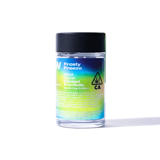 Frosty Freeze [.5g Infused Pre-Roll x 5] - Image 3