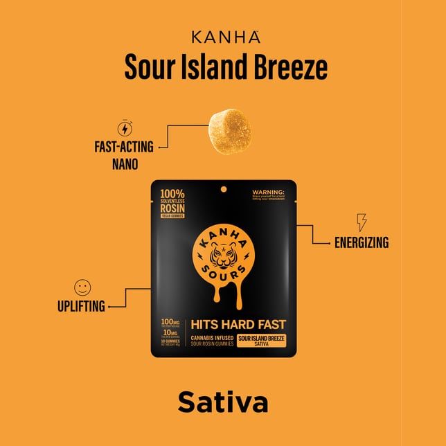 Sour Island Breeze [10pk] (100mg) - Image 3