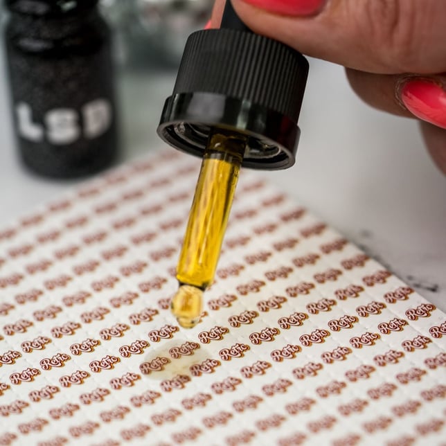 Retro - LSD (Liquid Solventless Drops) - Edible Liquid Rosin - 2000mg THC - Image 3 Retro - LSD (Liquid Solventless Drops) - Edible Liquid Rosin - 2000mg THC - Image 3