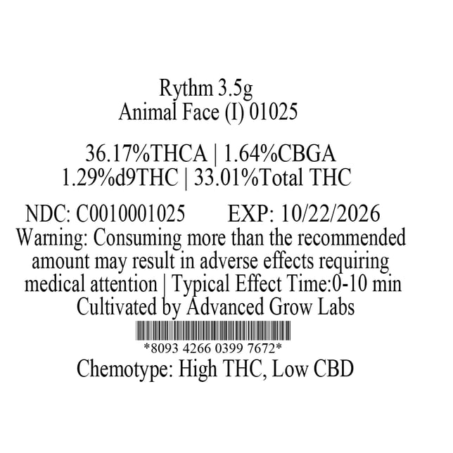 Rythm - Animal Face (I) Flower  C0010001025 - Image 3