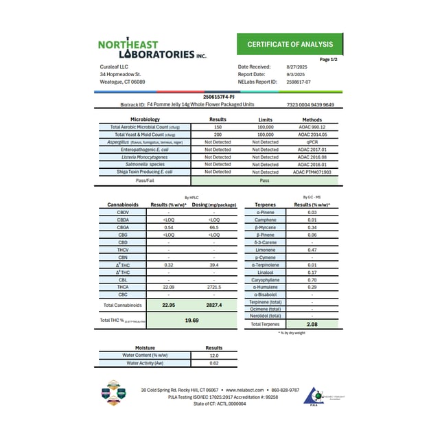 Curaleaf - Pomme Jelly (S) Flower C0030001014 - Image 5 Curaleaf - Pomme Jelly (S) Flower C0030001014 - Image 5