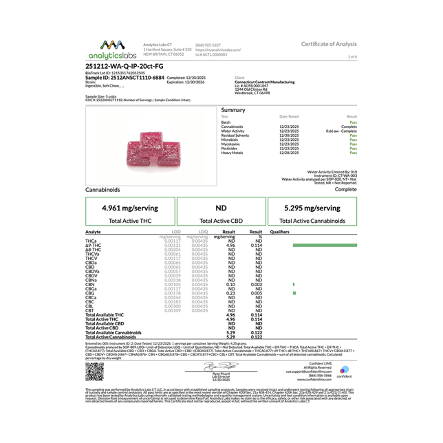 Wana - Island Punch (I) Fast Acting Gummies (4.96mg 20pk) C0060000374 - Image 3