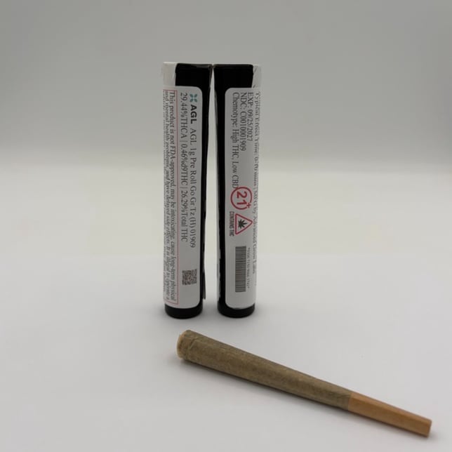 AGL - Go Gr Tz (H) 1g Pre-Roll 1pk (1g) C0010001909 - Image 2