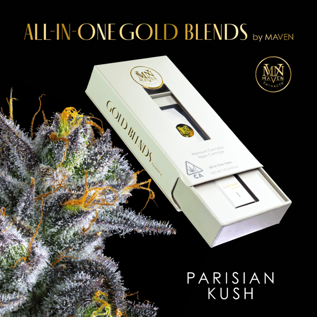 Parisian Kush All-In-One Gold Blend [1000mg] - Image 2