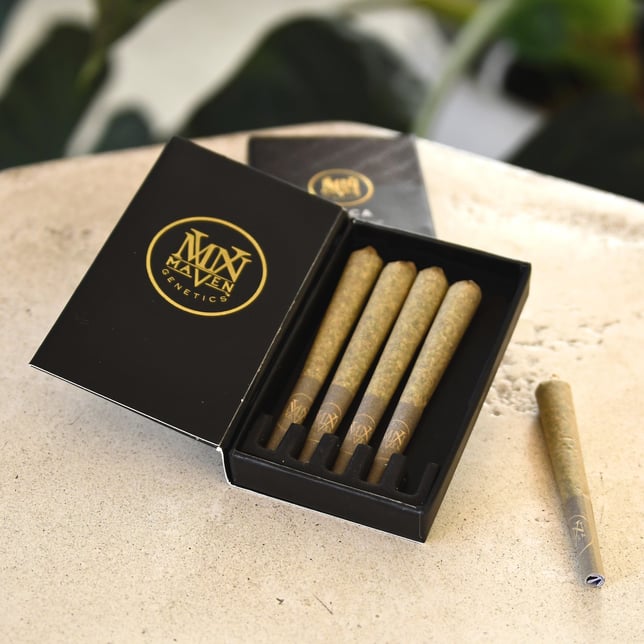 Blue Agapē Pre-Roll 5-Pack [2.5g] - Image 2