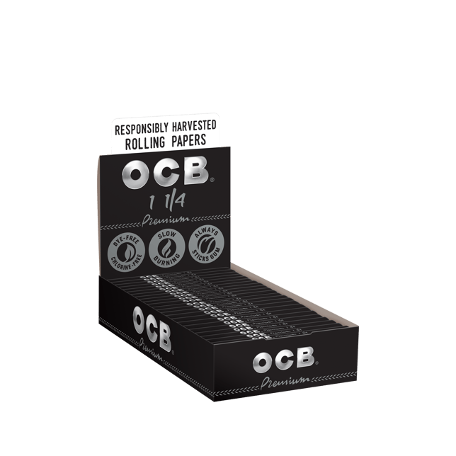 OCB® Premium Rolling Papers - 1 1/4 [50 leaves] - Image 2