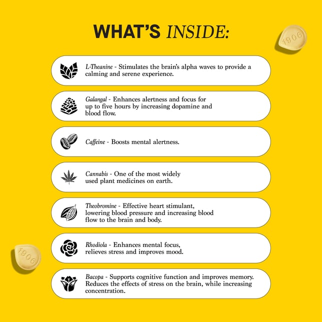 Genius Drops [30pk Tin] (75mg THC/75mg CBD) - Image 3