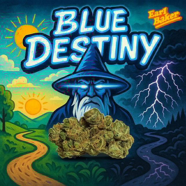 Earl Baker - Blu Destiny (H) Flower C0110000071 - Image 1 Earl Baker - Blu Destiny (H) Flower C0110000071 - Image 1