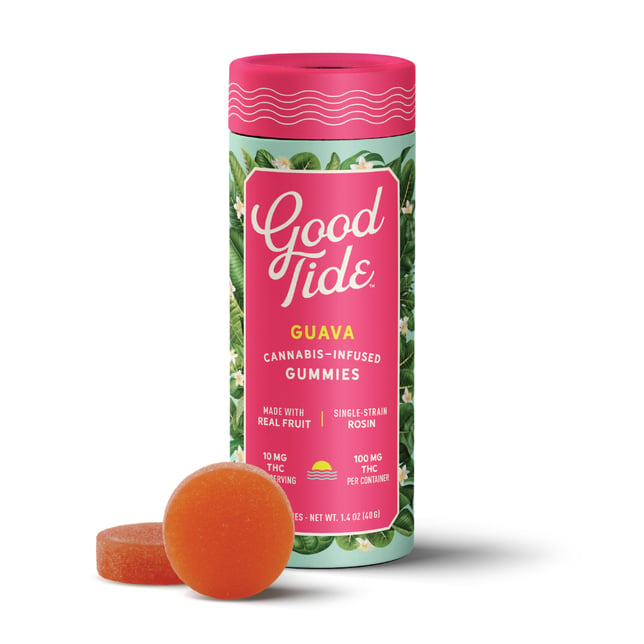 Guava Single-Strain Rosin Gummies | Balanced | 100mg - Image 1 Guava Single-Strain Rosin Gummies | Balanced | 100mg - Image 1