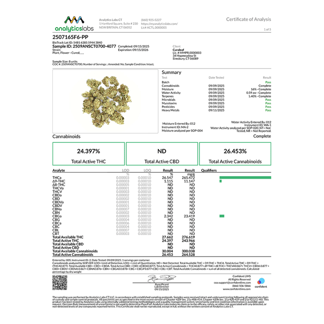 Curaleaf - PawPaw (H) Flower  C0030001043 - Image 3