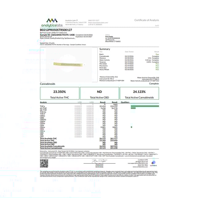 Comffy - Starstruck (I) 0.5g Pre-Roll 7pk (3.5g) C0140000127 - Image 3