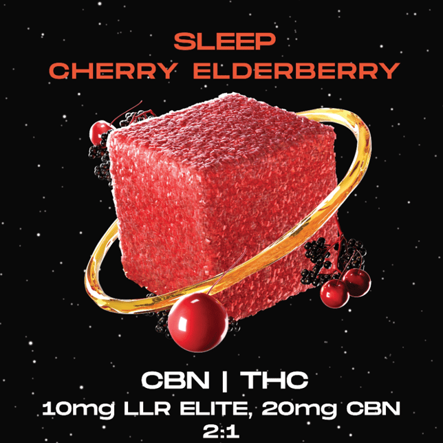 2:1 Cherry ElderBerry [10pk] (200mg CBN/100mg THC) - Image 2