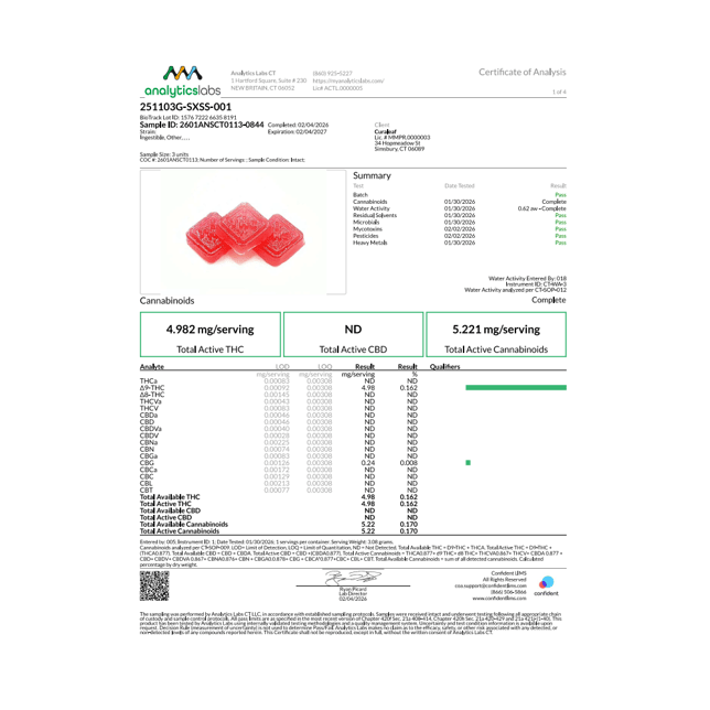 Select - Strawberry (H) X Bites (4.98mg 20pk) C0030001469 - Image 4 Select - Strawberry (H) X Bites (4.98mg 20pk) C0030001469 - Image 4