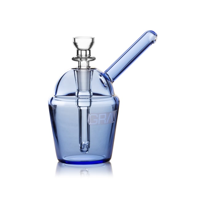 GRAV® Slush Cup Pocket Bubbler - Light Cobalt - Image 1 GRAV® Slush Cup Pocket Bubbler - Light Cobalt - Image 1