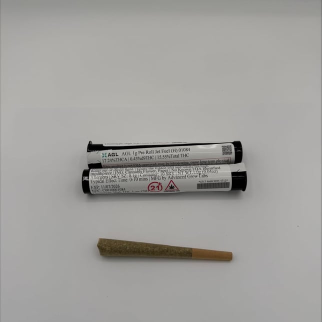 AGL - Jet Fuel (H) 1g Pre-Roll 1pk (1g) C0010001084 - Image 2