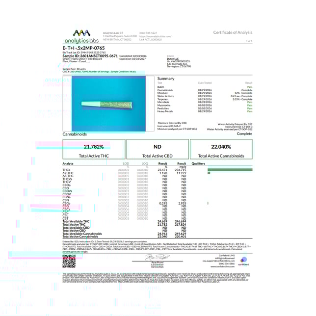 Earl Baker - Diesel Blizzard (S) 0.5g Pre-Rolls 2pk (1g) C0151000018 - Image 4