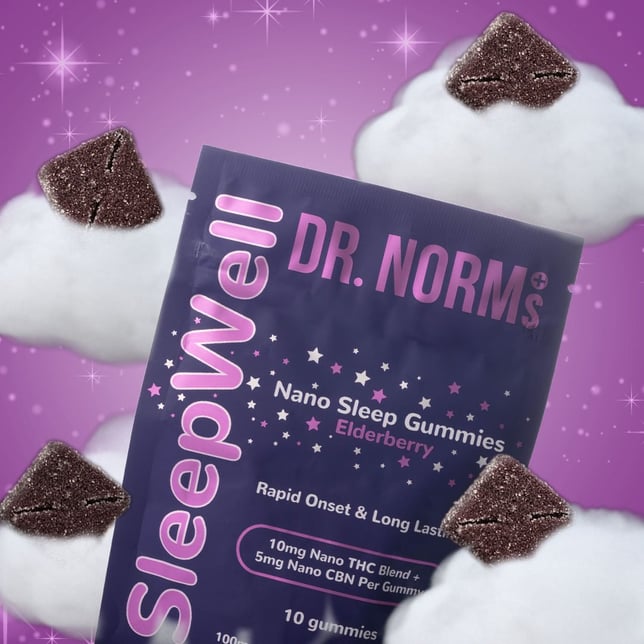 Sleep Well - Elderberry [10pk] (100mg THC/50mg CBN) - Image 3