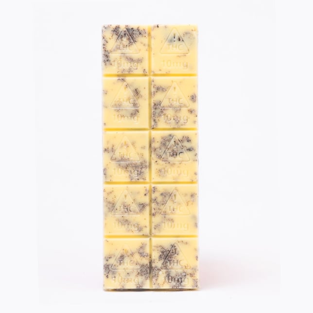 Cookies & Cream Chocolate Bar (100mg) - Image 2