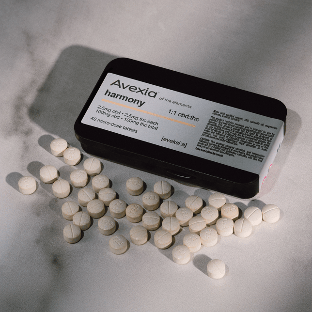 Avexia - Harmony Tablets (2.45mg THC 2.61mg CBD 40pk) C0020026451 - Image 2