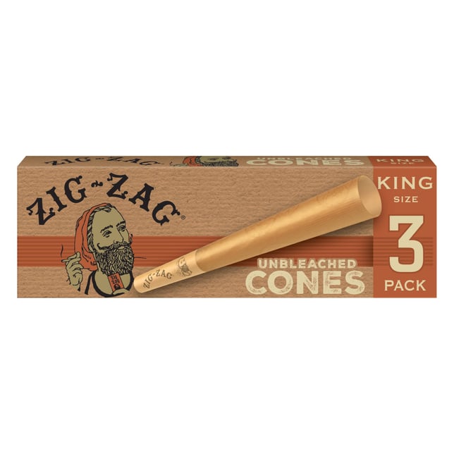 Unbleached Ultra Thin Cones - King [3pk] - Image 3