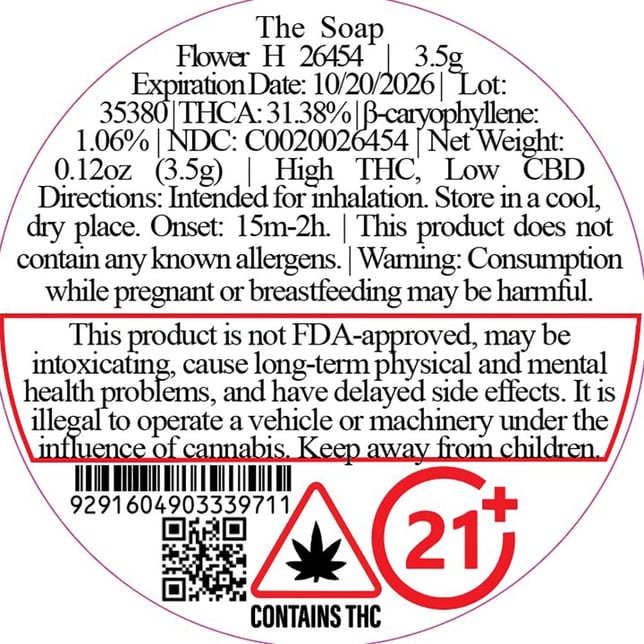 CTPharma - The Soap (H) Flower  C0020026454 - Image 2